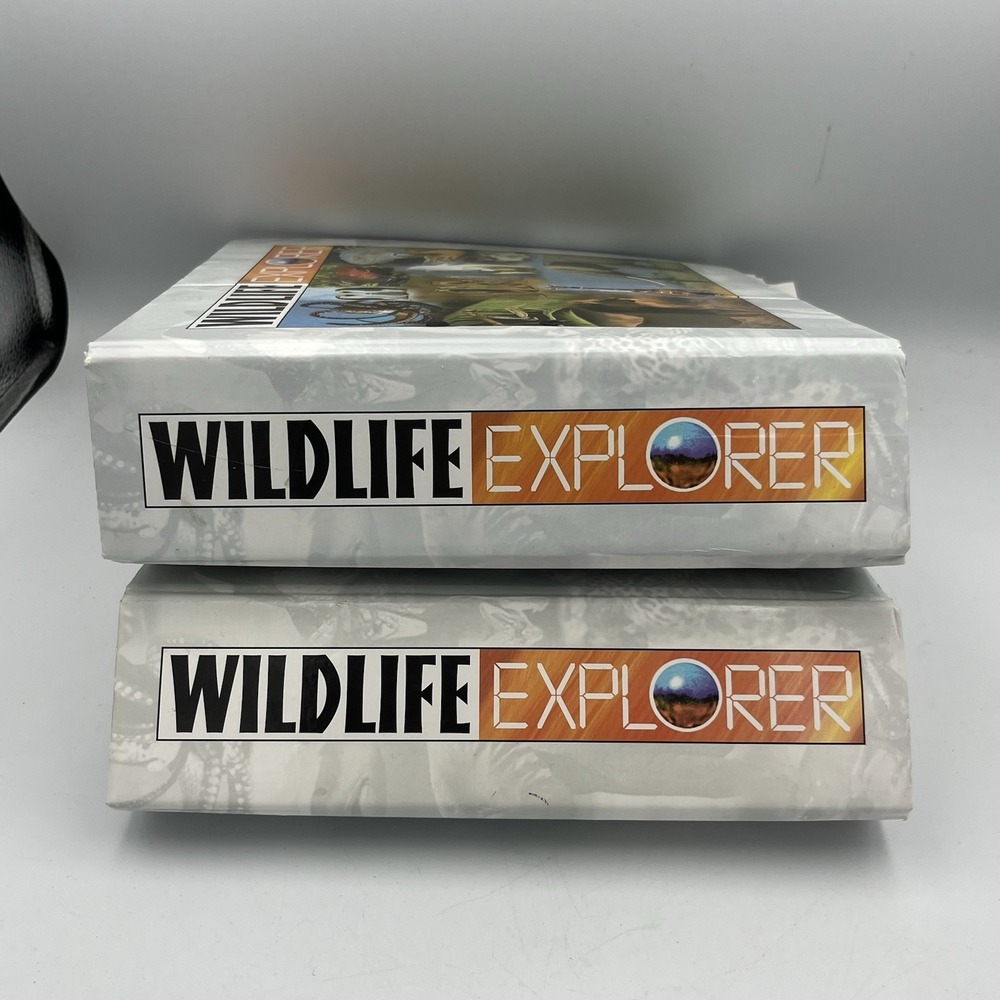 Lot of 2 Wildlife Explorer Binders with Lots of Cards See Description